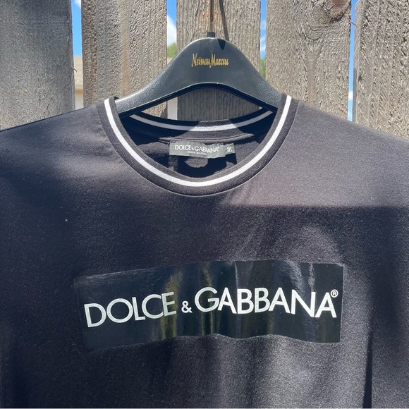 Dolce & Gabbana black t-shirt size 50 - Picture 2 of 6